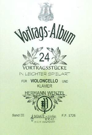 Wenzel, H: 24 Salon- und Vortragsstücke Band 3