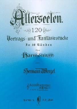 Wenzel, H: Allerseelen Band 10 - 12 Vortrags-und Fantasiestücke