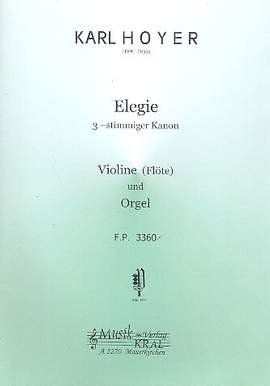 Hoyer, K: Elegie