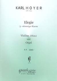 Hoyer, K: Elegie