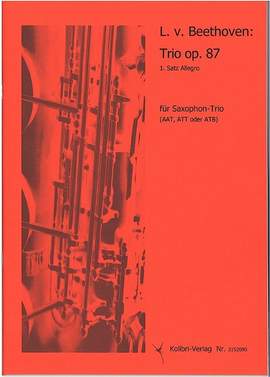 Beethoven, L v: Trio op.87 1. Satz Allegro