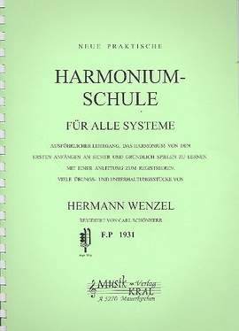 Wenzel, H: Harmoniumschule