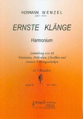 Wenzel, H: Ernste Klänge Band 2 für Harmonium