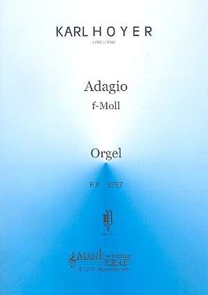 Hoyer, K: Adagio f-moll