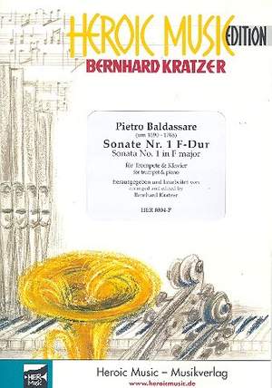 Baldassare, P: Sonate F-Dur Nr.1 (Ausgabe in D)