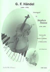 Handel, G F: Händel for cello and piano (2 cellos)