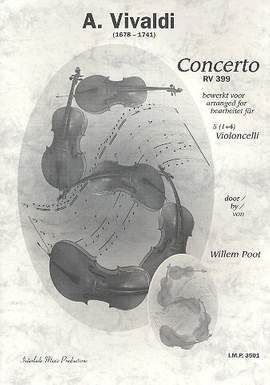 Vivaldi, A: Konzert RV399 für Violoncello und Orchester