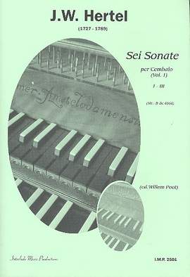 Hertel, J W: 6 Sonaten Band 1 (Nr.1-3)