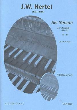 Hertel, J W: 6 Sonaten Band 2 (Nr.4-6)