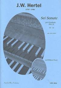 Hertel, J W: 6 Sonaten Band 2 (Nr.4-6)