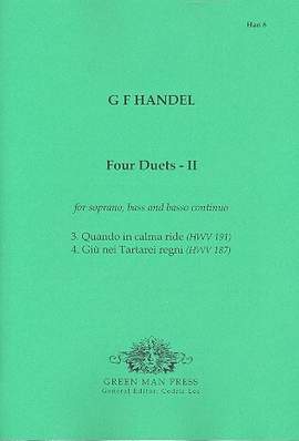 Handel, G F: 4 Duette Band 2 für Sopran, Bass