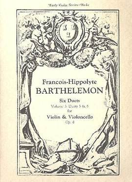 Barthelemon, F: 6 Duets op.8 vol.3 (nos. 5-6)