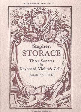 Storace, S: Sonata D major for violin,