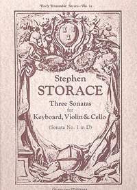 Storace, S: Sonata D major for violin,