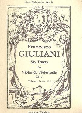 Giuliani, F G: 6 Duets op.3 vol.1 (nos.1-2)