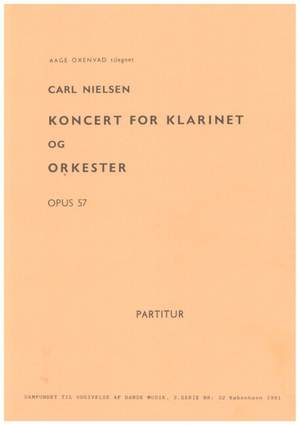Nielsen, C: Concerto op.57