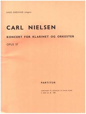 Nielsen, C: Concerto op.57