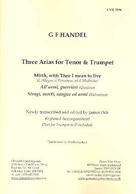 Handel, G F: 3 Arias for tenor, trumpet and instruments