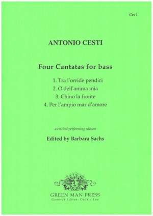 Cesti, A: 4 cantatas