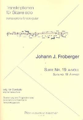 Froberger, J J: Suite a-Moll Nr.19 für Cembalo