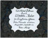 Bellman, C M: 21 Episteln und Lieder