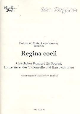 Černohorský, B M: Regina coeli