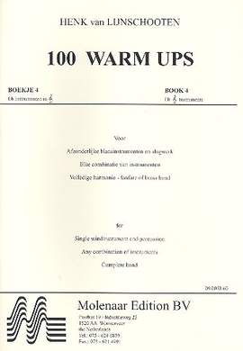 Lijnschooten, H v: 100 Warm Ups Vol.4