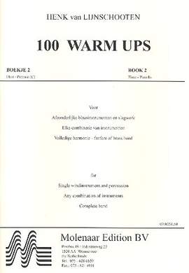 Lijnschooten, H v: 100 Warm Ups Vol.2