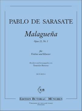 Sarasate y Navascuez, M M P d: Malaguena op.21,1