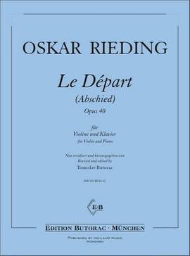 Rieding, O: Le départ op.40
