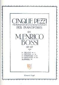 Bossi, M E: Studio op.137,5