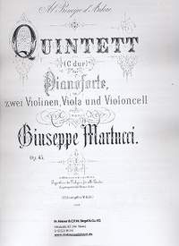 Martucci, G: Quintett C-Dur op. 45