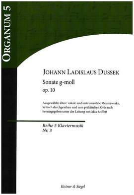Dussek, J L: Sonate g-Moll op.10,2