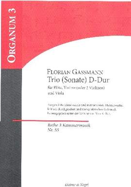 Gassmann, F L: Triosonate D-Dur
