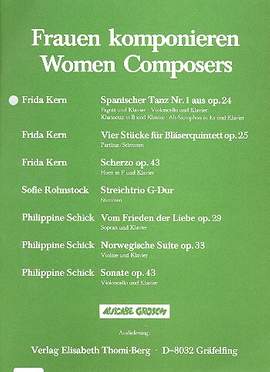 Kern, F: Spanischer Tanz Nr.1 aus op.24