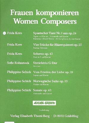 Kern, F: Spanischer Tanz Nr.1 aus op.24