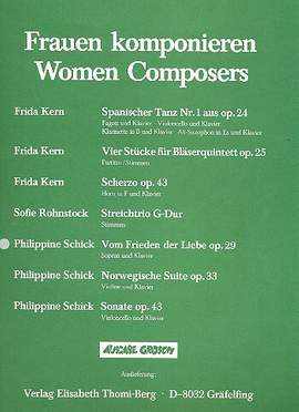 Schick, P: Vom Frieden der Liebe op.29