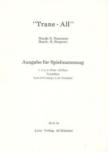 Naumann, E: "Trans-All" Marsch