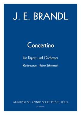 Brandl, J E: Concertino F-Dur für Fagott und Orchester