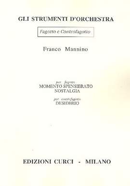 Mannino, F: 3 piezas per fagotto (contrafagotto)