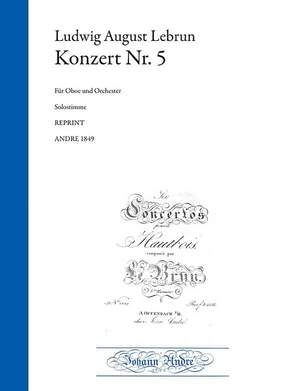 Lebrun, L A: Konzert Nr.5