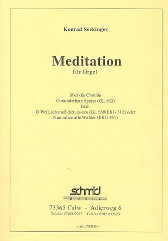 Seckinger, K: Meditation