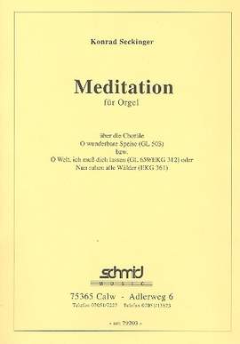 Seckinger, K: Meditation