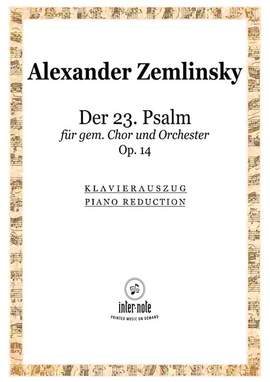 Zemlinsky, A: Der 23. Psalm op.14