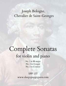 Saint-Georges, J B C d: Complete Sonatas (Nos.1-3)