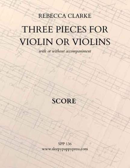 Clarke, R: Three Pieces