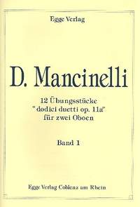 Mancinelli, D: 12 Übungsstücke op.11a Band 1