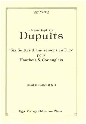 Dupuits, J B: 6 Suittes d'amusemens en Duo Band 2 (Suites 3+4)