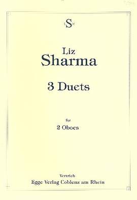 Sharma, L: 3 Duets for 2 oboes