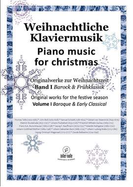 Weihnachtliche Klaviermusik Band 1: Barock & Frühklassik